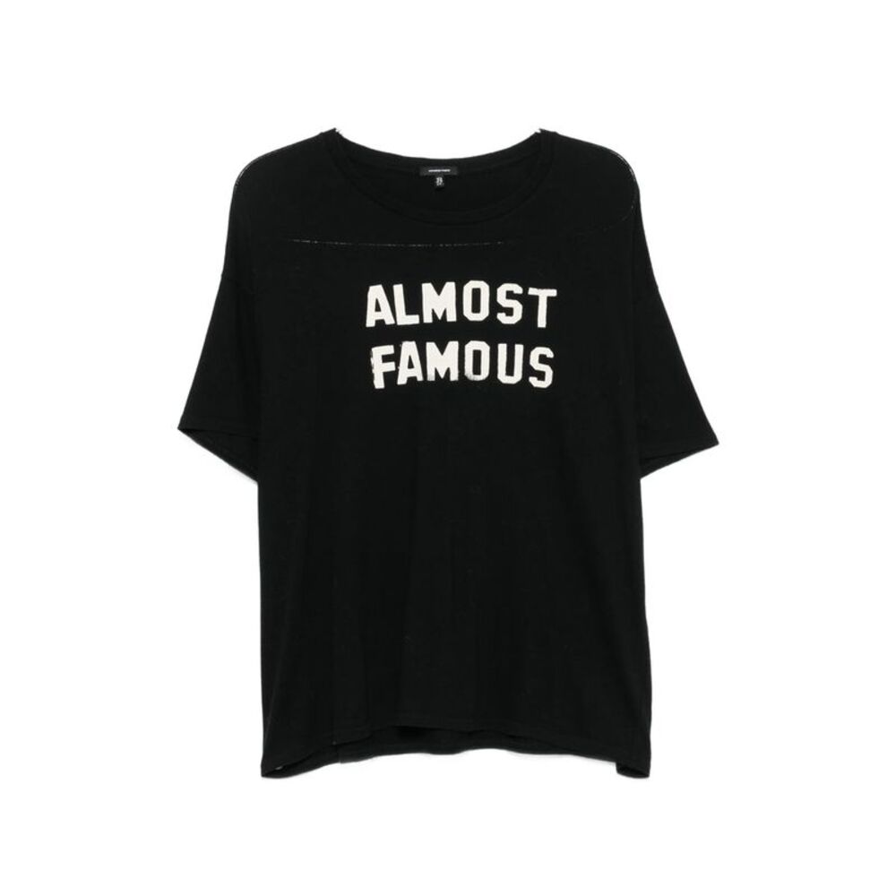 R13 Black T-Shirts & Vests Men
